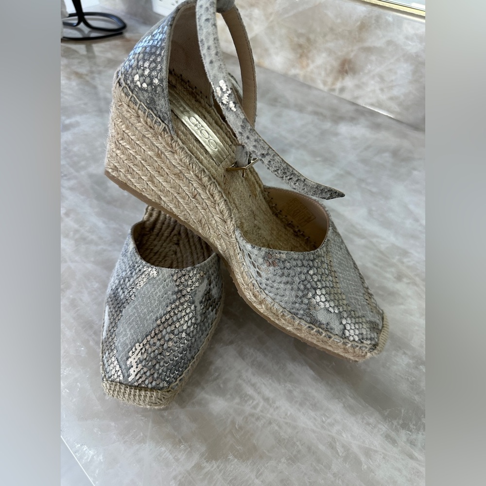 Jimmy choo espadrille wedges